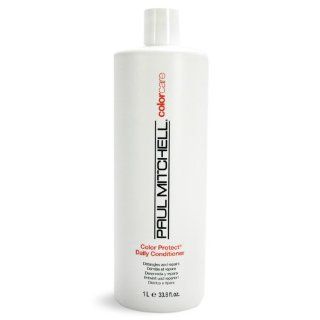 PAUL MITCHELL ColorCare COLOR PROTECT DAILY Conditioner 33.8 oz. (Pack of 2) : Standard Hair Conditioners : Beauty