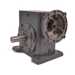 Boston Gear F732B60KB5G Right Angle Gearbox, NEMA 56C Flange Input, Right Output, 60:1 Ratio, 3.25" Center Distance, 1.75 HP and 2549 in lbs Output Torque at 1750 RPM: Mechanical Gearboxes: Industrial & Scientific