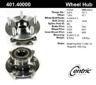 Centric Parts Axle Bearing and Hub Assembly 401.40000: Automotive