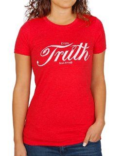 Truth Soul Armor Enjoy Jrs Short Sleeve T Shirt (Red, Small): Automotive