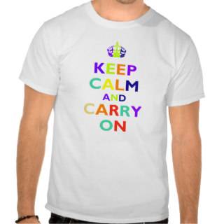 Keep Calm Shirts  "I Love You" Hidden Message