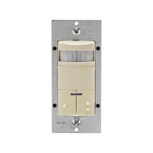 Leviton Decora Dual Relay Passive Infrared Wall Switch Occupancy Sensor   Ivory 001 ODS0D IDI