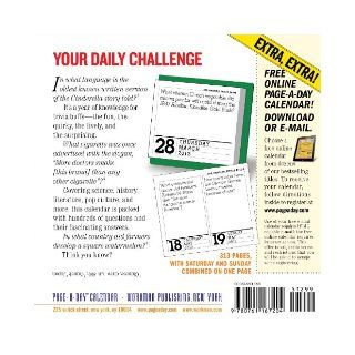 The Original 365 Days of Amazing Trivia 2013 Calendar: Workman Publishing: 9780761167204: Books