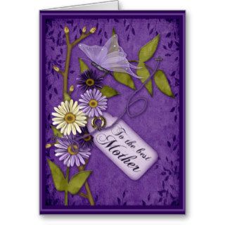 Scrap Flowers Mothers Day Card