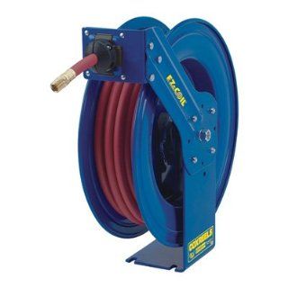 Coxreels EZ SH 375 Heavy Duty Safety Air/Water Hose Reel with Hose, 3/8 Hose ID, 75' Length Air Tool Hose Reels