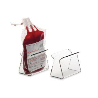 Clearform ML9615 CL Clear Acrylic Blood Unit Boot Stand, 3.125" H x 2.375" W x 4" L (Pack of 6): Science Lab Support Stands: Industrial & Scientific
