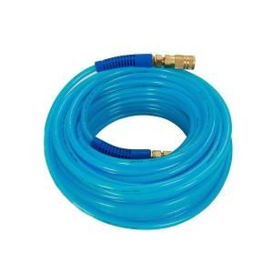 Grip Rite 1/4 in. x 100 ft. Polyurethane Air Hose with Couplers GRPU14100C