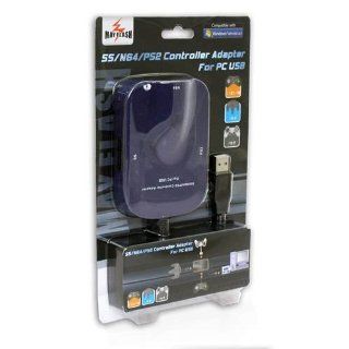 Nintendo 64 N64/Playstation 2 PS2 PC USB Adapter Cable!: Video Games