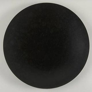 Sasaki China Colorstone Black (Matte,No Texture) 13 Chop Plate (Round Platter),