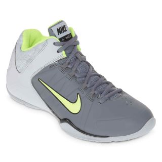 Nike Air Visi Pro IV Boys Basketball Shoes, Grey, Boys
