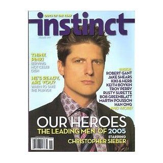 Instinct Magazine (November 2005) Volume 8, Issue 11 Our Heros Instinct Magazine 0071486023630 Books