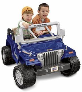 Power Wheels Jeep Wrangler Rubicon: Toys & Games