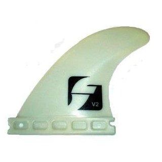 Futures Vector II F4 437 Fins Set of Three White : Surfboard Fins : Sports & Outdoors