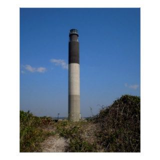 Oak Island Lighthouse, North Carolina Posters