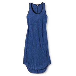 Mossimo Womens High Low Racerback Dress   Parrish Blue S