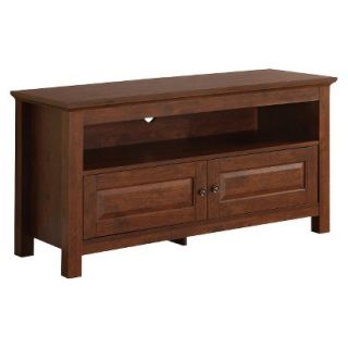 Tv Stand Walker Edison Wood TV Stand with Inside Storage   Brown (44)
