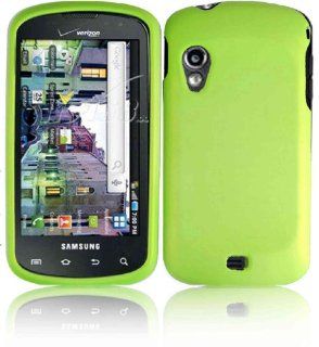 Neon Green Hard Case Cover for Samsung Stratosphere i405: Cell Phones & Accessories