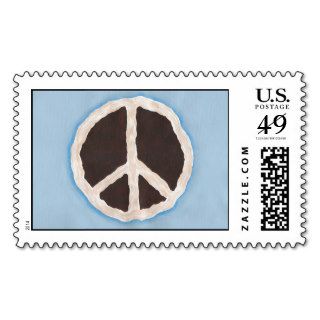 Chocolate peace pie, postage stamp