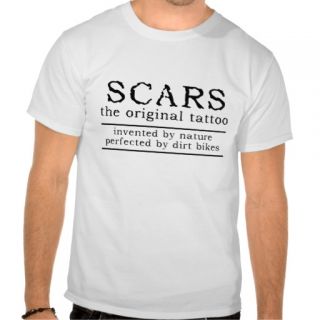 Dirt Bike Motocross Shirt   Scars