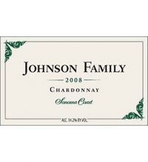 Johnson Family Chardonnay 2009 750ML: Wine