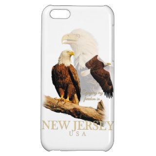 New Jersey Patriot Eagle Montage iPhone 5C Cover