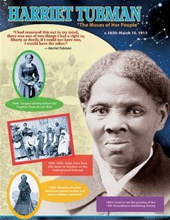 Harriet Tubman Learning Chart By Trend Enterprises Inc. : Teaching Materials : Office Products