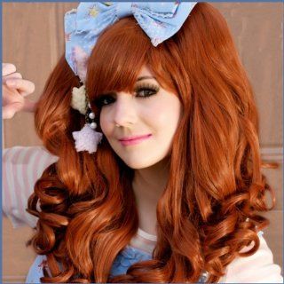 X&Y ANGEL 2014 New Fashion Middle Length Dark Brown High Quality Wig Wigs K046 : Hair Replacement Wigs : Beauty