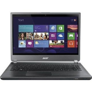 Acer M5 481PT 6644 Touchscreen Ultrabook (3rd Generation Intel i5 3337U, 1.8ghz, 6GB DDR3 Memory, 500GB Hard Drive, 20GB SSD, 14 inch HD CineCrystal LED backlit display, DVD+/ RW, WebCam Bluetooth, HDMI, Windows 8) (Silver Metallic) : Laptop Computers : Co