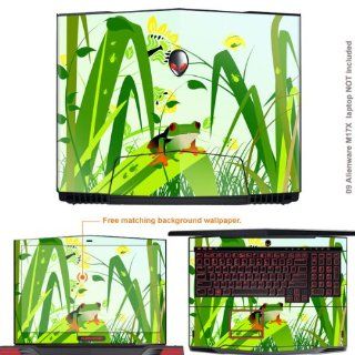 Matte Protective Decal Skin Sticker (Matte finish) for Alienware M17X with 17.3in Screen (view IDENTIFY image for correct model) case cover Matte_09 M17X 433: Computers & Accessories