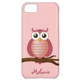 Personalizable Cute Owl iPhone 5 iPhone 5C Case