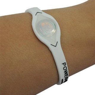 Exercise Gear, Fitness, Power Balance, Small, White/Black Shape UP, Sport, Training : Sports Wristbands : Sports & Outdoors