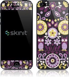 Challis & Roos   Purple Owl Pattern   iPhone 5 & 5s   Skinit Skin: Cell Phones & Accessories