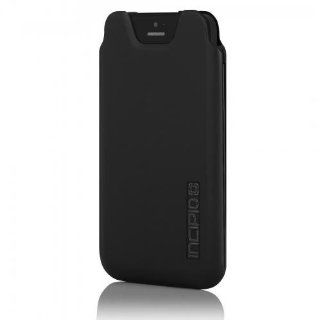 Incipio Marco Premium Pouch for iPhone 5   Retail Packaging   Obsidian Black / Black Chrome: Cell Phones & Accessories