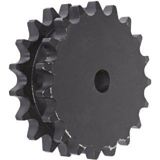 Martin Roller Chain Sprocket, Reboreable, Type A Hub, Double Single Strand, 120 Chain Size, 1.5" Pitch, 15 Teeth, 1.438" Bore Dia., 7.96" OD, 5.5" Hub Dia., 3.34375" Width: Industrial & Scientific