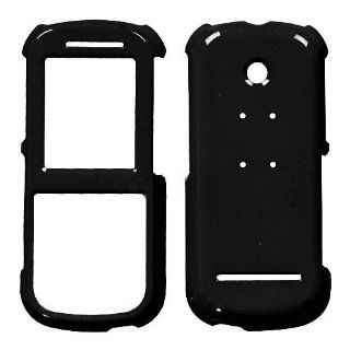 Hard Plastic Snap on Cover Fits Motorola VE440 Solid Dark Blue (Rubberized) MetroPCS: Cell Phones & Accessories