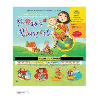 Mom's Plan It Calendar Christian [With 442 Stickers and Magnetic Hanger]: 9781607840008: Books