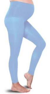 Preggers Maternity Footed Tights   Compression Hosiery (Medium, Periwinkle) : Baby