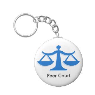 SYPC Logo, Peer Court Key Chains