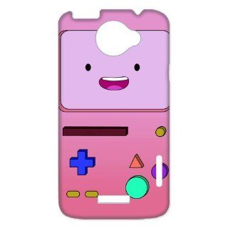 HTC One X Pink BMO/Beemo Adventure Time Durable and lightweight Cover Case Cell Phones & Accessories