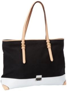 Isaac Mizrahi   Handbags Natalie Tote, Black, One Size: Clothing