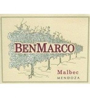 Ben Marco Malbec 2011 750ML: Wine