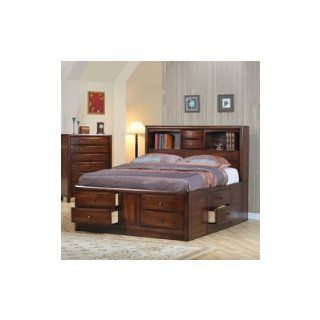 Newport Storage Panel Bed Size: Queen: Furniture & Decor