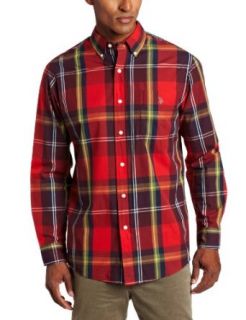 U.S. Polo Assn. Men's Shirt With Large Plaid Pattern at  Mens Clothing store