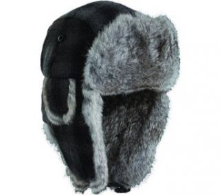 Woolrich Men's Wool Blnd Fur Trapper Hat at  Mens Clothing store:
