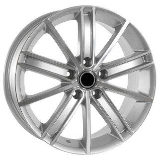 17 Inch Silver Volkswagen Wheels Rims EOS Jetta GTI Golf CC: Automotive