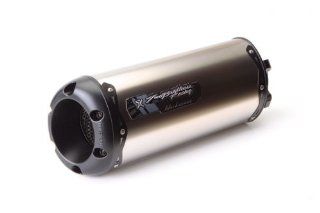 Two Brothers Racing (005 2060408V B) Black Series Slip On Exhaust System with M 2 Titanium Canister: Automotive