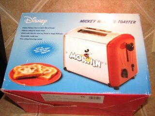 rare red MICKEY MOUSE musical toaster by VillaWare 5555 11 R Rare Ware Kitchen & Dining