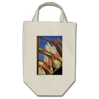 Visit Prague Czech Republic Tote Bags