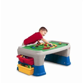 Little Tikes Easy Adjust Play Table: Toys & Games