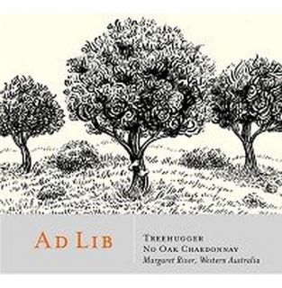 Ad Lib Chardonnay No Oak Tree Hugger 750ML: Wine